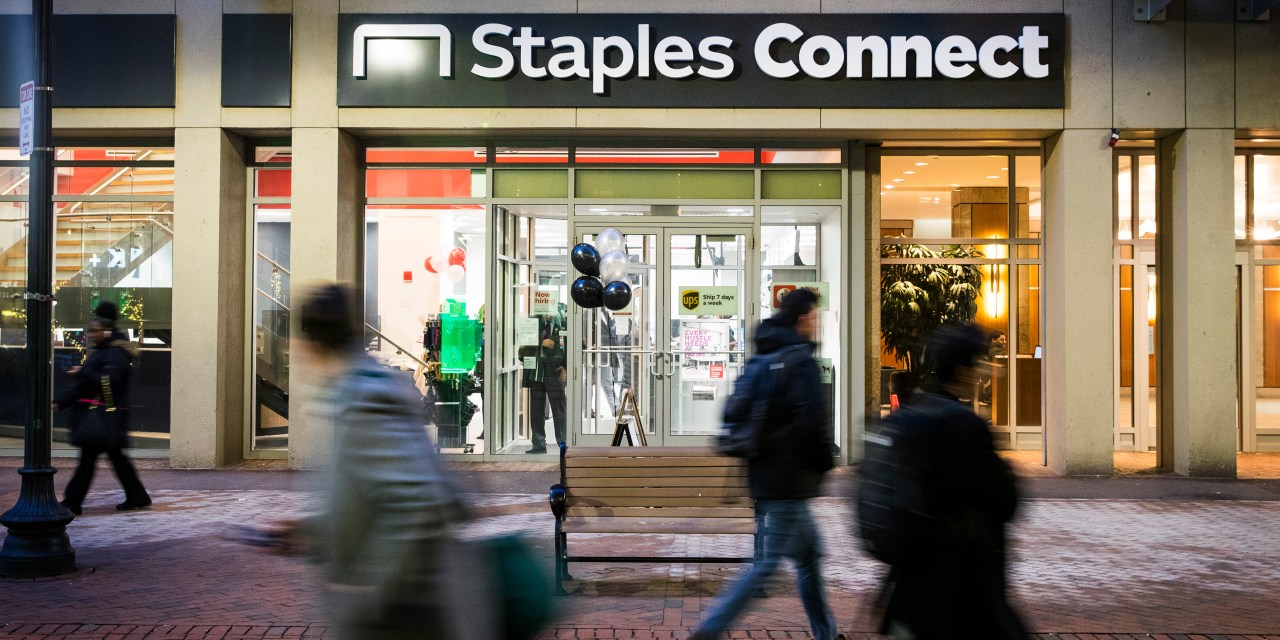 It's official: Staples is no longer a public company - Boston Business  Journal