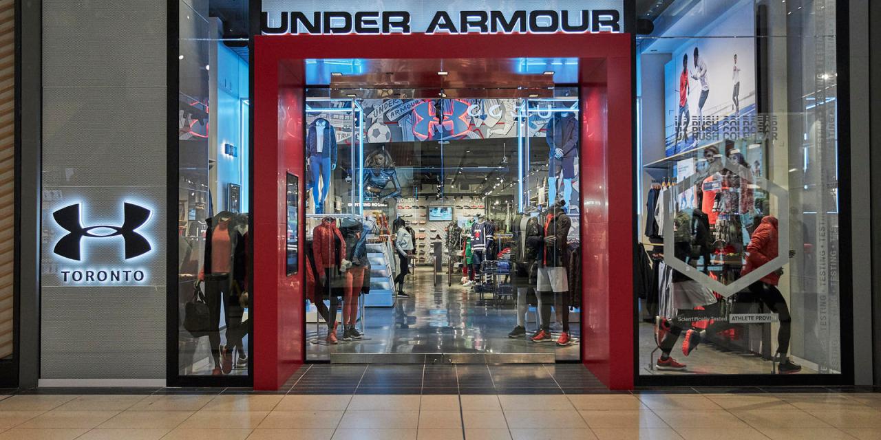 With DTC Under Armour lowers 2020 - Modern Retail