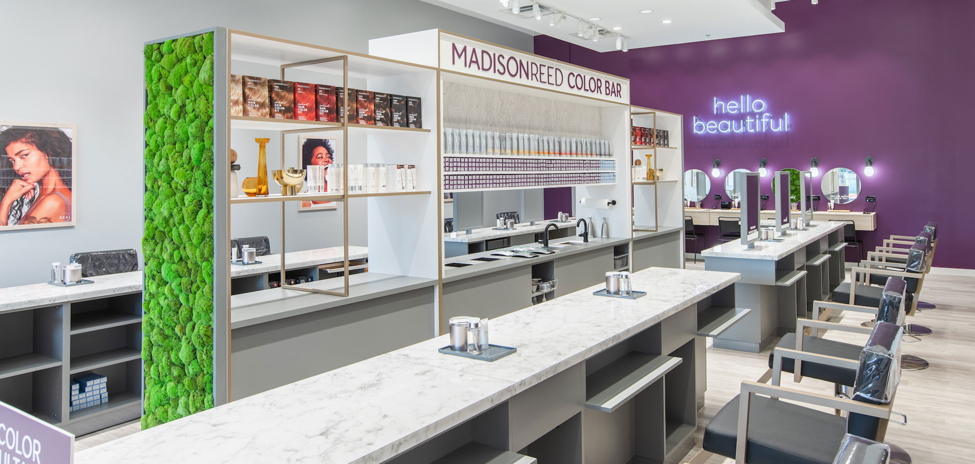 Hair color brand Madison Reed is doubling down on physical salons