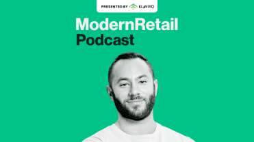 The header image shows a headshot of this week's Modern Retail podcast guest is Gabi Lewis from Magic Spoon.