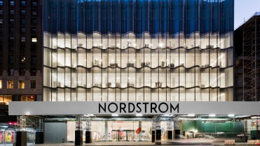 Photograph of Nordstrom in NYC on West 57th Street.