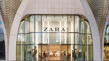 Photograph of a Zara store.