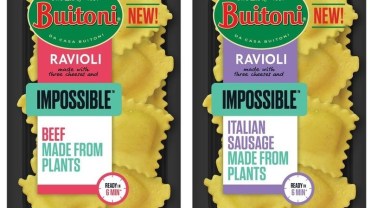 Buitoni's new ravioli co-created with Impossible Foods
