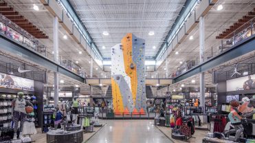 Inside one of athleticwear retailer Dick's Sporting Goods stores