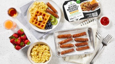 Beyond Meat's breakfast sausage line