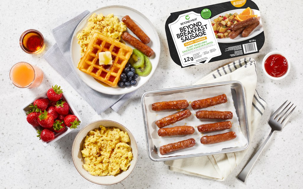 Beyond Meat's breakfast sausage line