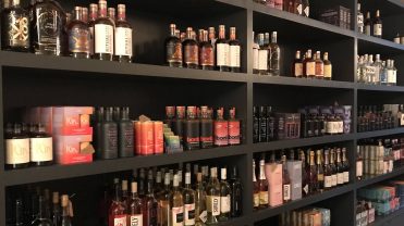 The shelves at Spirited Away are stocked with booze-free drinks
