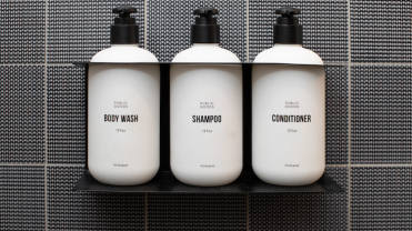 Public goods is now selling its toiletries to hotels
