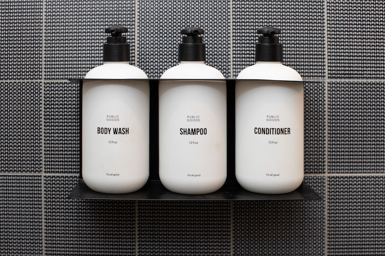 Public goods is now selling its toiletries to hotels