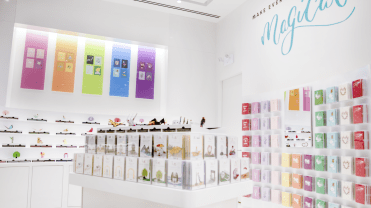 Lovepop store with brightly colored cards