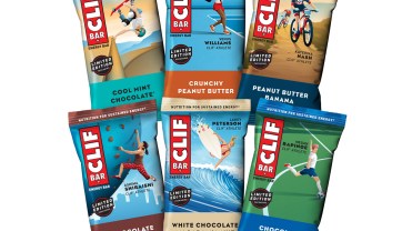 Line of Clif Bar energy bars