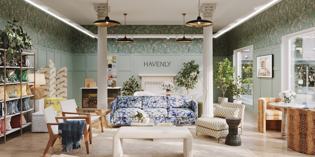 Havenly's pop-up showroom in New York