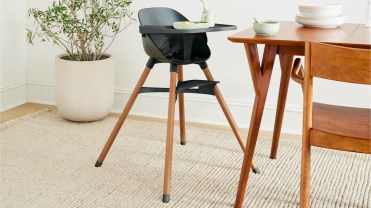 Lalo high chair in licorice