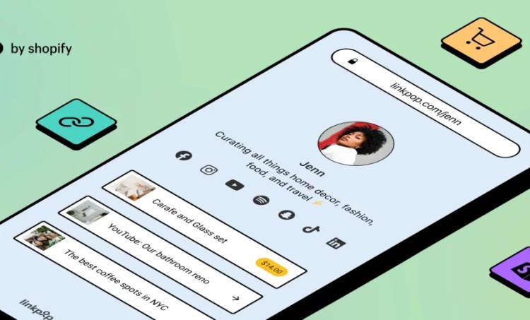 Shopify creator influencer