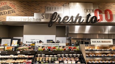 Wakefern offers ready to eat options at its ShopRite locations, such as rotisserie chicken and salads