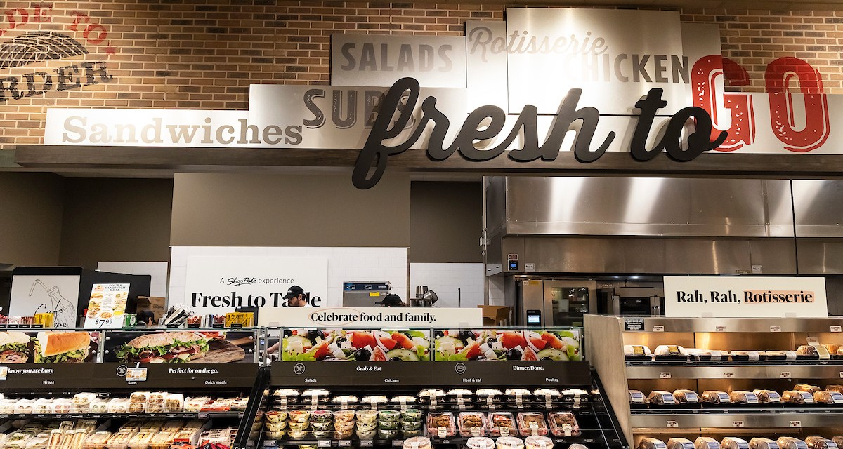 Wakefern offers ready to eat options at its ShopRite locations, such as rotisserie chicken and salads