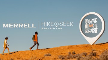 Merrell's "Hike and Seek" game offers users a chance to get outside, rack up challenges and win prizes.