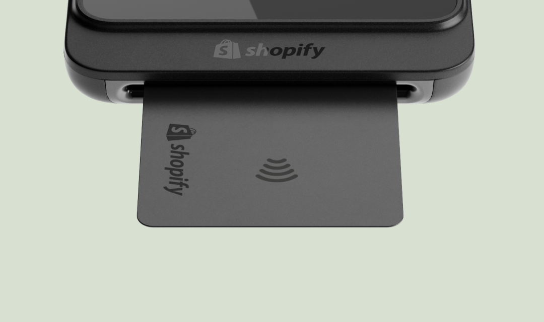 Shopify POS Go card reader