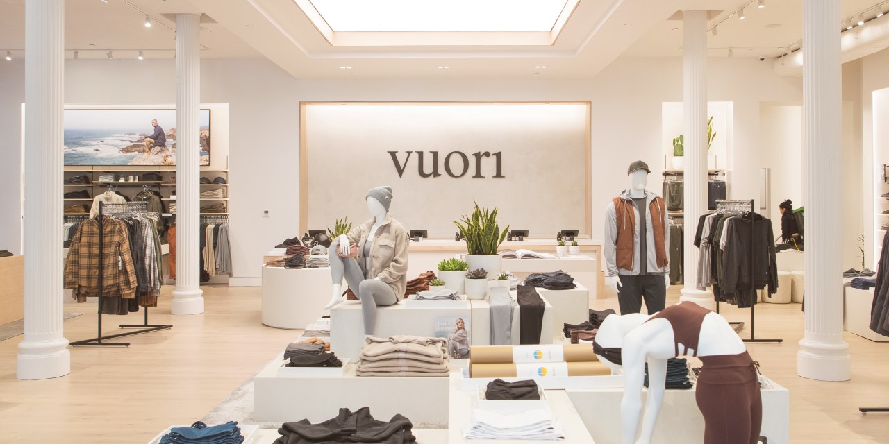 Vuori NYC store