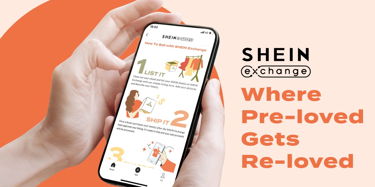 Shein Exchange app