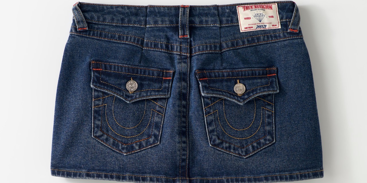 True Religion mini skirt