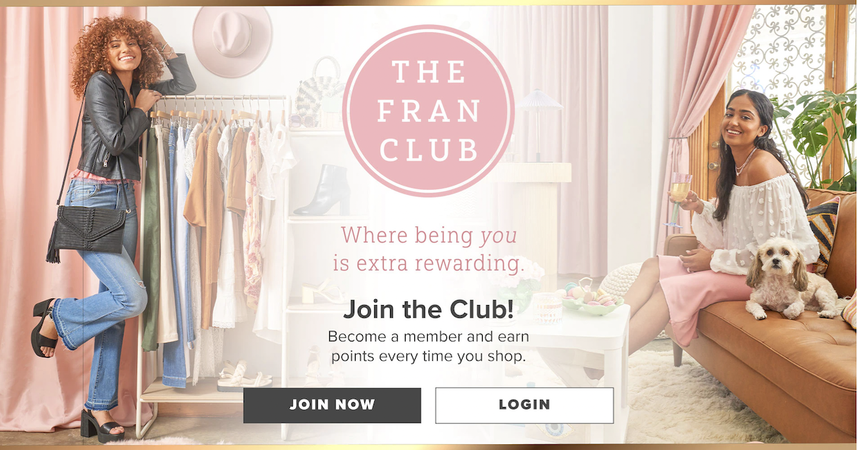 Francesca's Fran Club