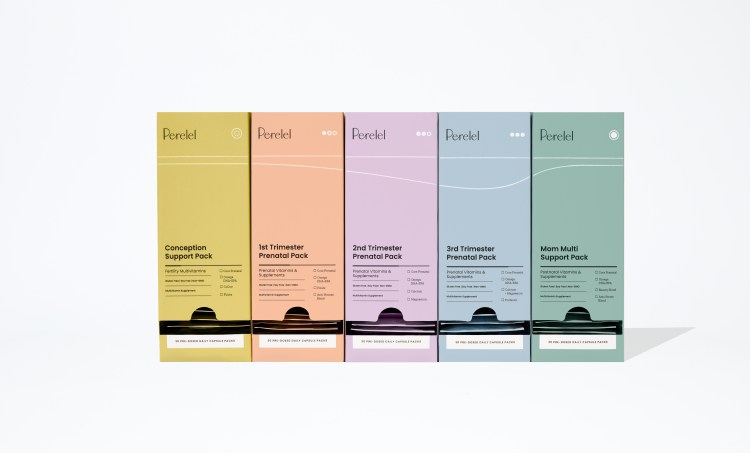 Perelel's products, which are also used as samples.