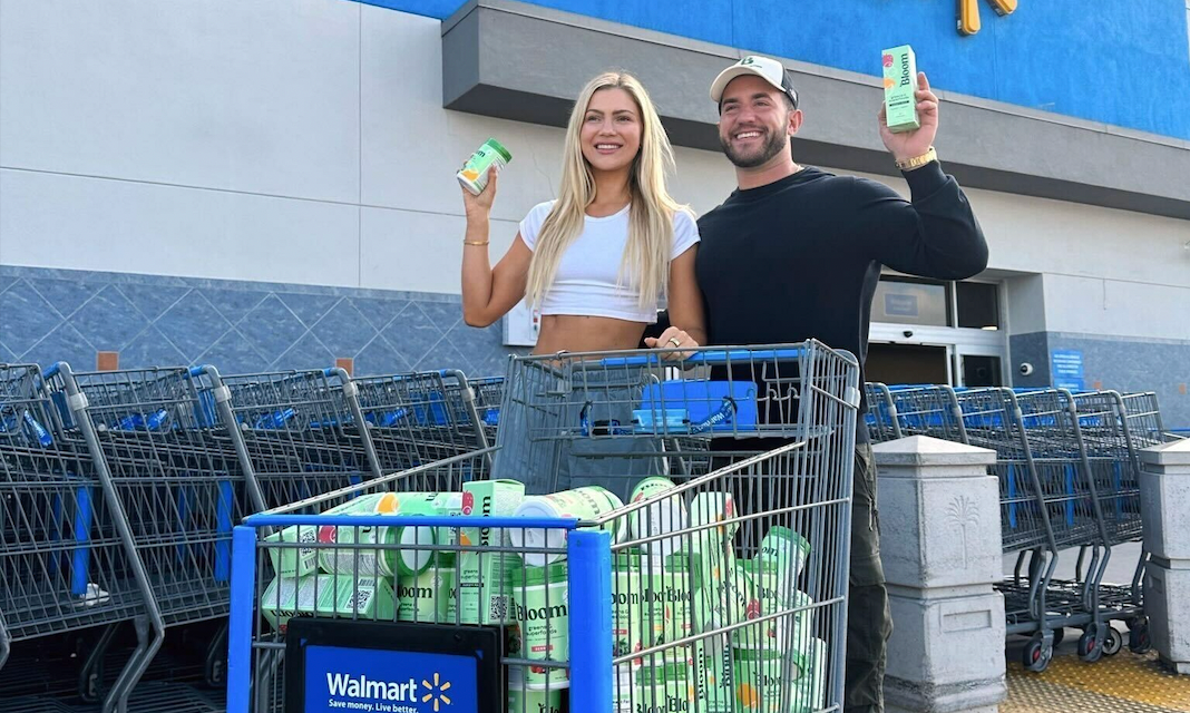 Bloom founders in front of a Walmart.