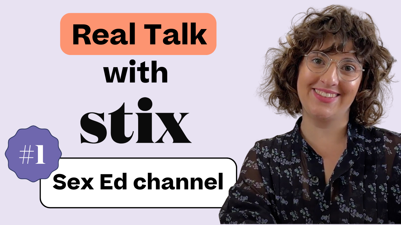 Why Stix launched a YouTube channel focused on sex education picture photo