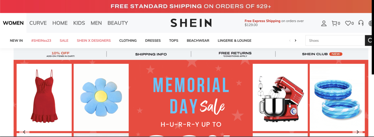 Shein bets on third-party marketplace, pop-ups to grow in the U.S.