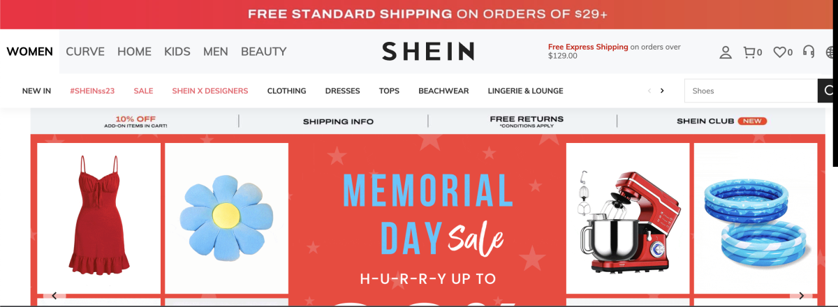 eCommerce Giant Shein Sees Sales Slow