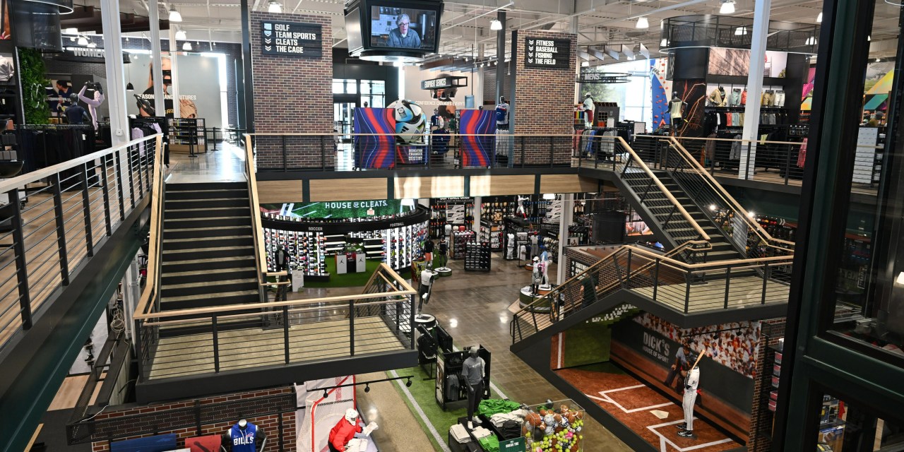 The newest DICK’S House of Sport opened in Johnson City, NY, a short distance from Binghamton, NY, where DICK’S Sporting Goods was founded 75 years ago.