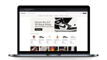 StockX resale homepage