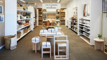 The Container Store set up a shop-in-shop experience for home goods company The Citizenry.