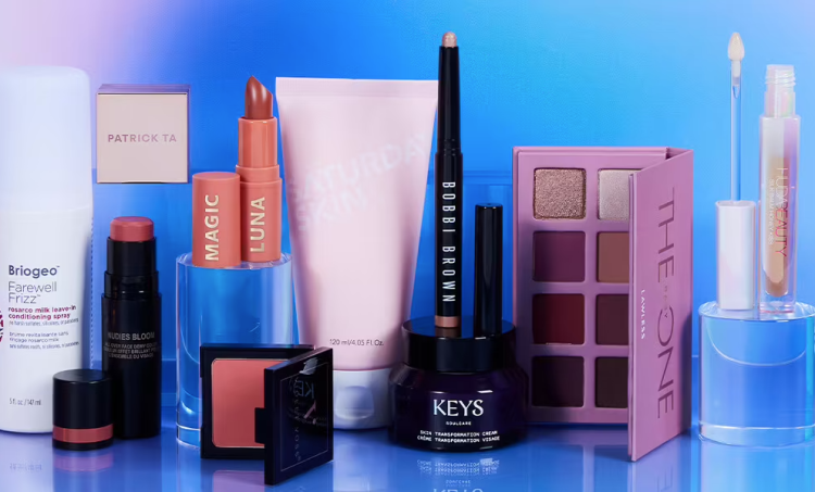 Different makeup brands and products found on Ipsy.