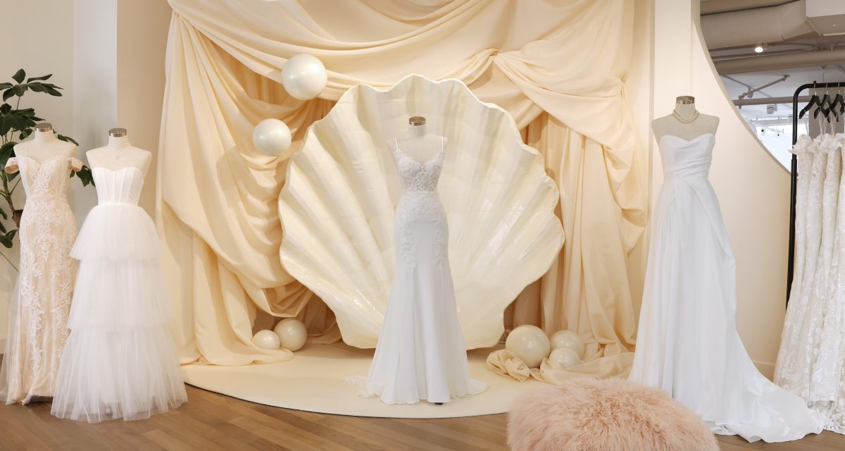 Lulus bridal boutique in Melrose