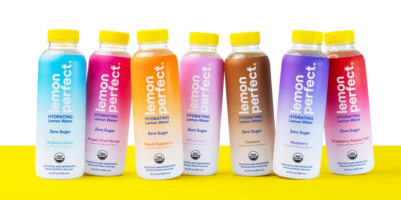 Lemon Perfect's product lineup.