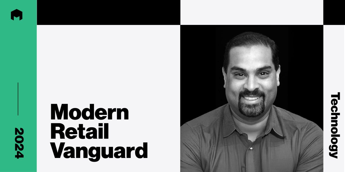 Headshot of Rajiv Mehta, vice president of Amazon Search and conversational AI shopping