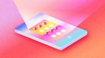 Illustration of a smartphone glowing with app icons, symbolizing the evolving digital infrastructure powering social commerce.