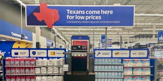Walmart is testing a new way to show off products from third-party marketplace sellers in stores