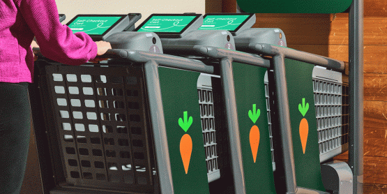 Instacart tripled its smart cart store count this year