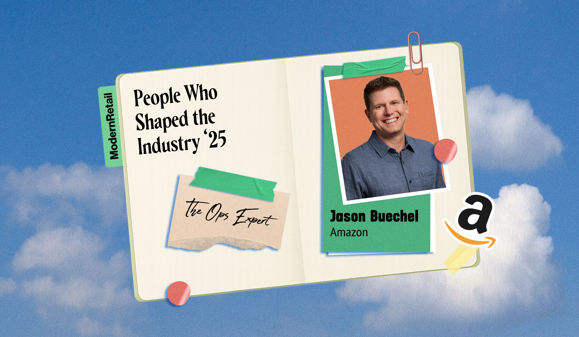 Jason Buechel, the man who's tasked with energizing Amazon's grocery business