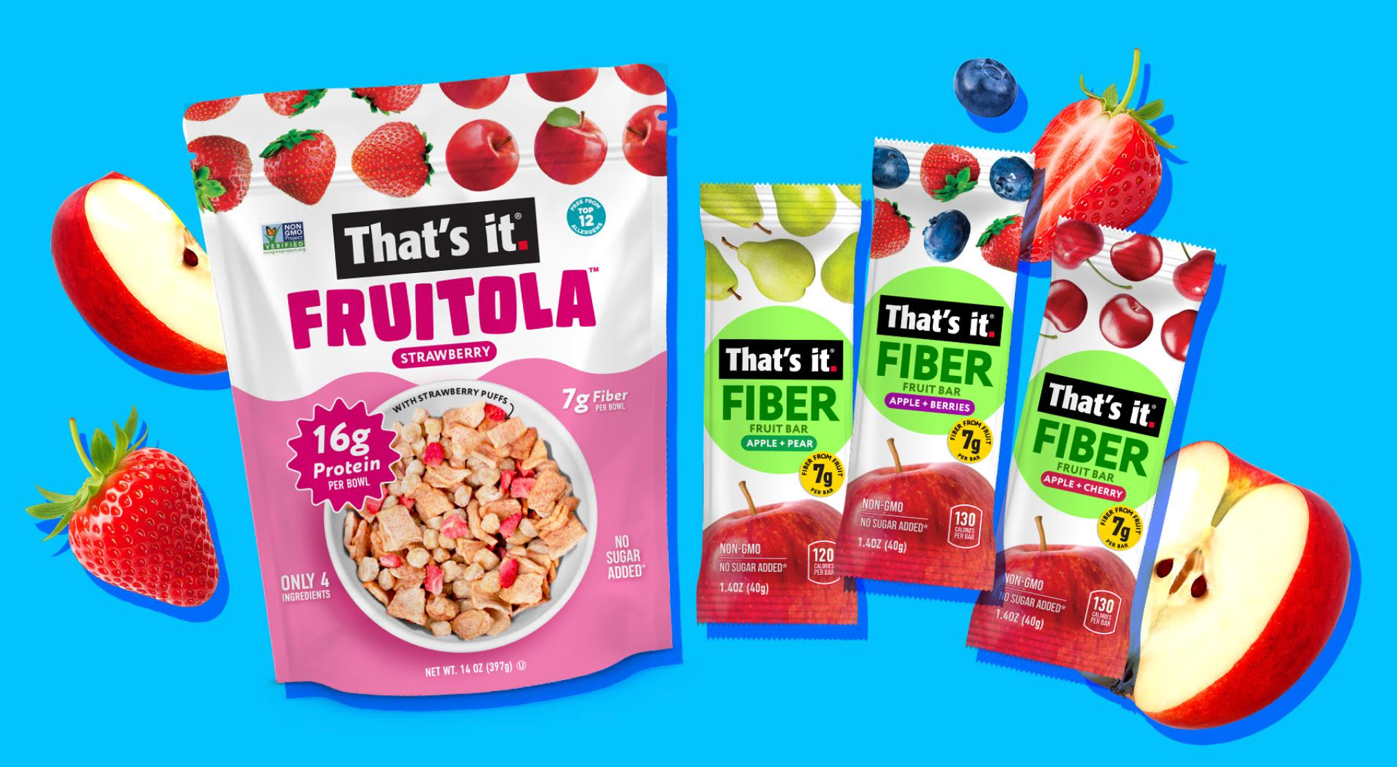 That’s it. launches new fruit bars with varying fiber content as ‘fibermaxxing’ interest explodes