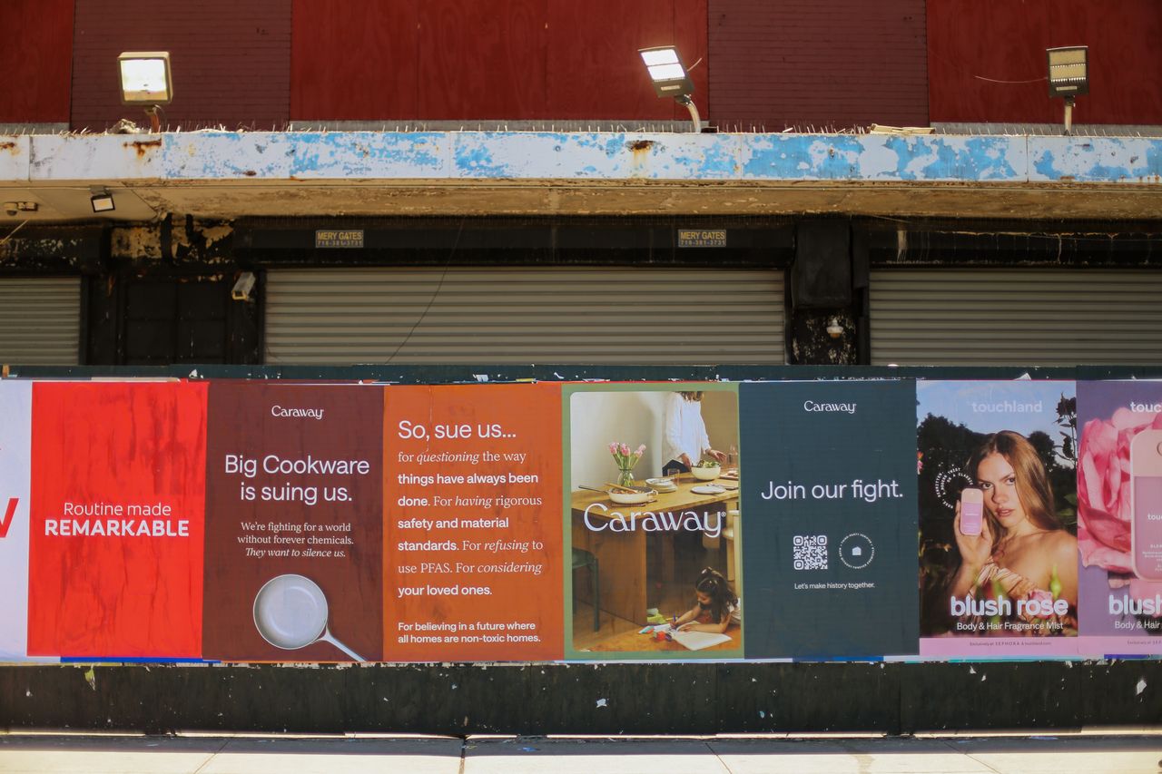 Cookware startup Caraway got sued by its competitors. It then used the lawsuit for marketing